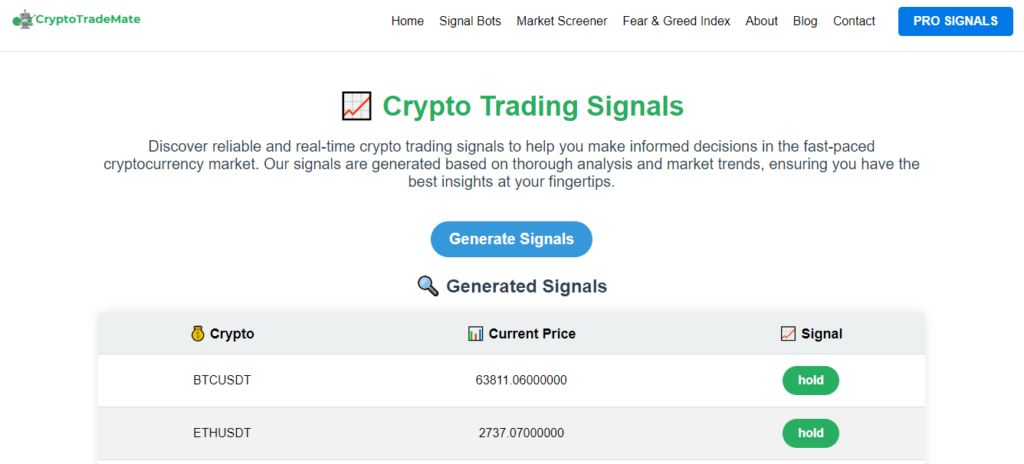 cryptotrademate signals bots